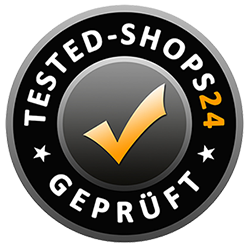 TrustedShops24 Gütesiegel für e-longboardshop.ch